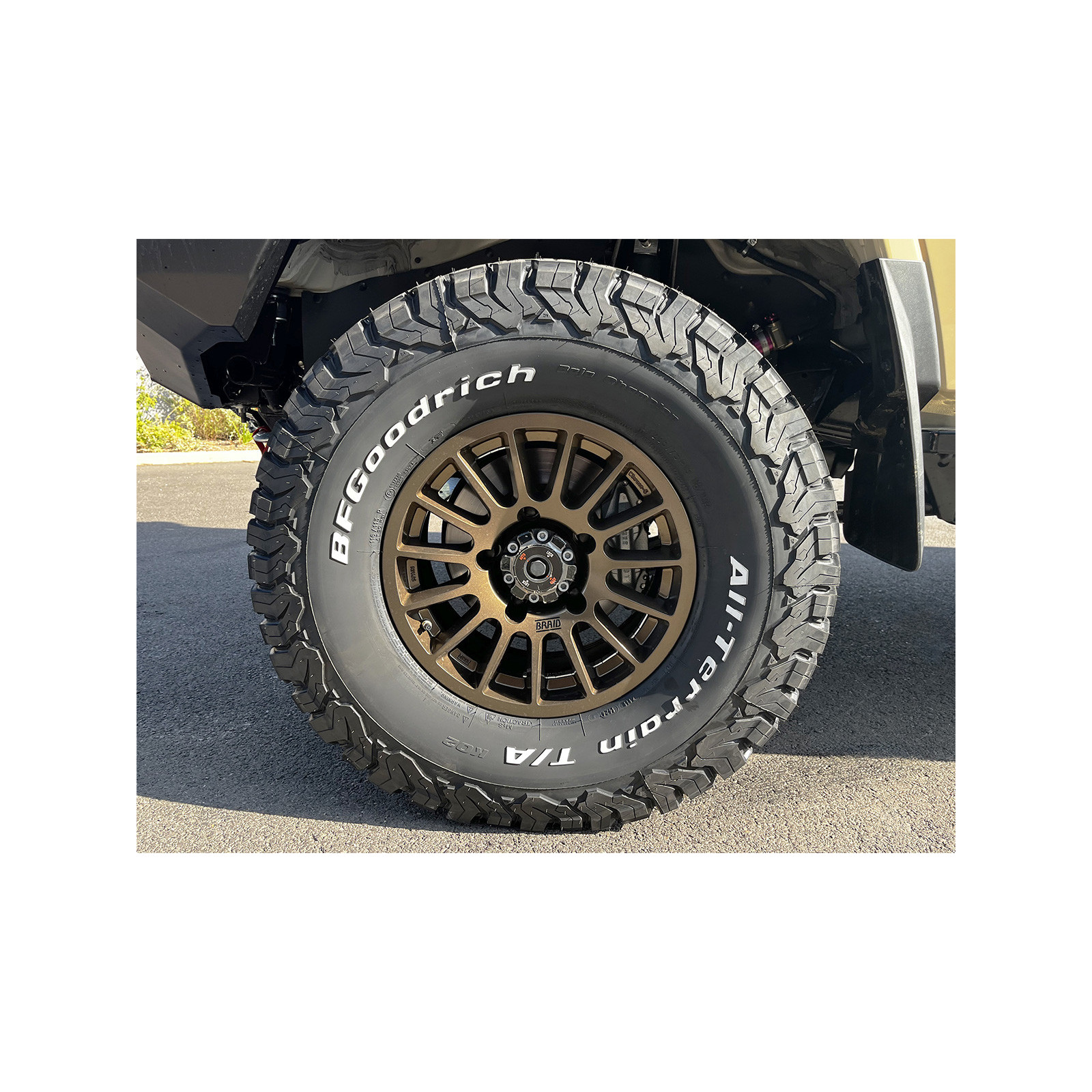 Jante Alu Braid Winrace Bronze 7x16 5x150 ET-10 HZJ7 GRJ7