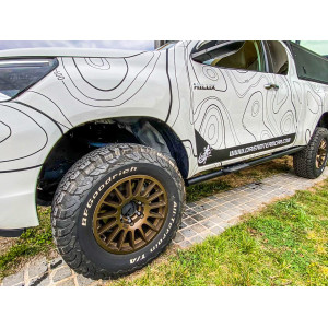 Jante Alu Braid Winrace S Bronze 8x17 6x139.7 ET5 Toyota Hilux et Land Cruiser