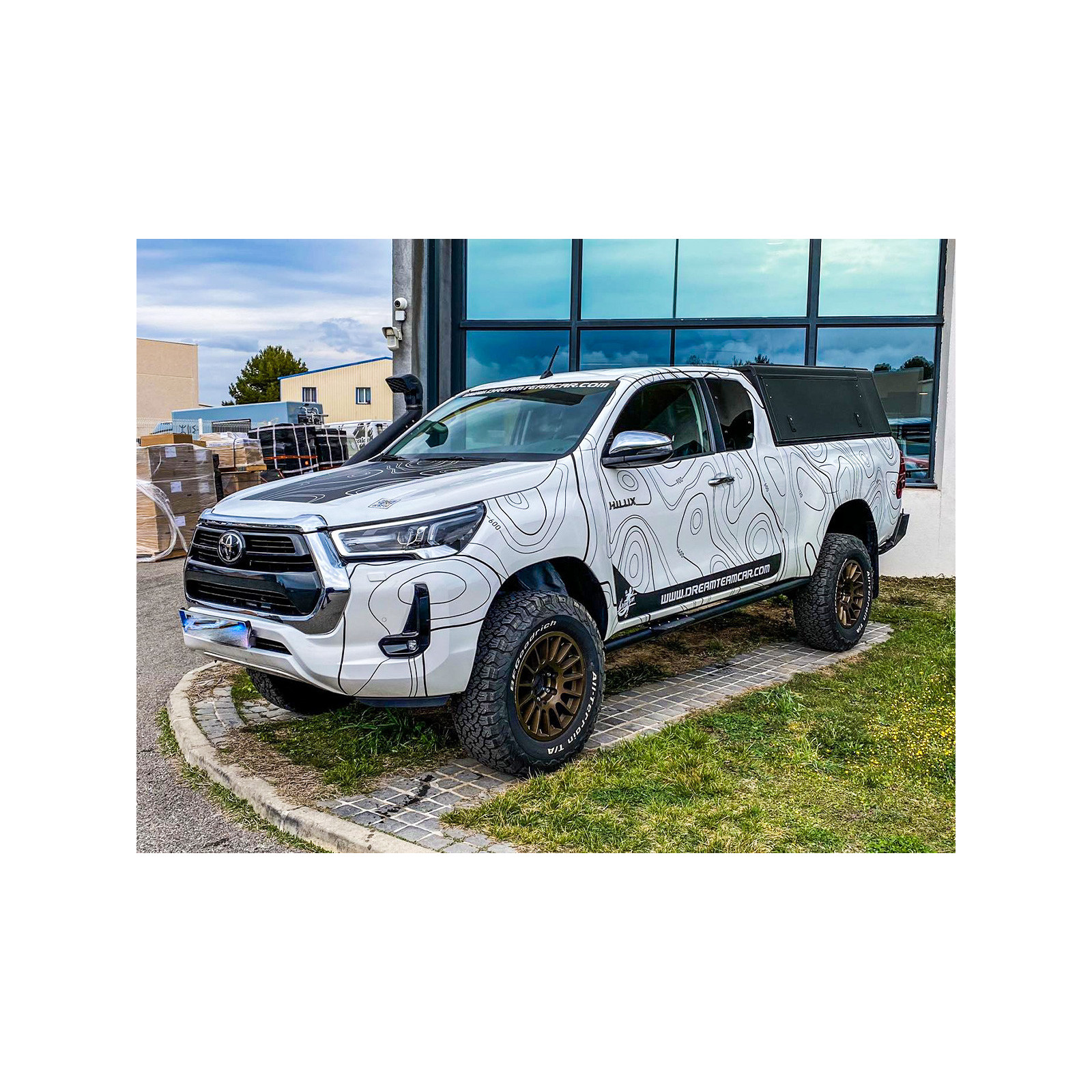 Jante Alu Braid Winrace S Bronze 8x17 6x139.7 ET5 Toyota Hilux et Land Cruiser