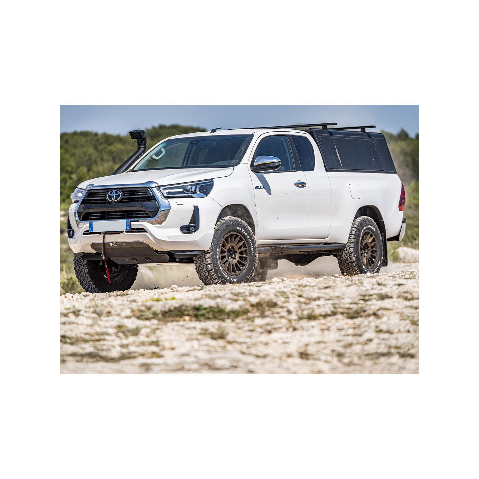 Jante Alu Braid Winrace S Bronze 8x17 6x139.7 ET5 Toyota Hilux et Land Cruiser