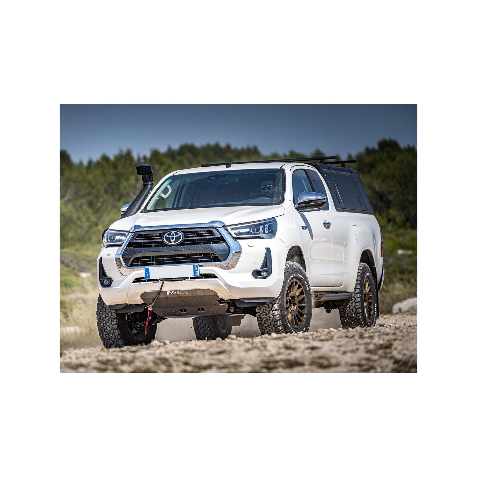 Jante Alu Braid Winrace S Bronze 8x17 6x139.7 ET5 Toyota Hilux et Land Cruiser