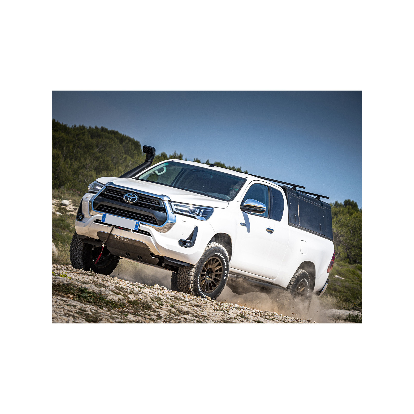 Jante Alu Braid Winrace S Bronze 8x17 6x139.7 ET5 Toyota Hilux et Land Cruiser