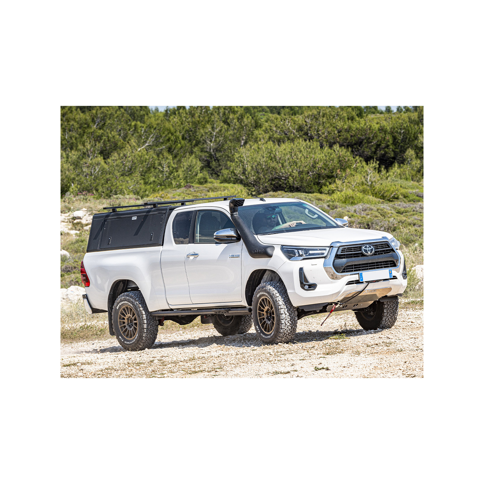 Jante Alu Braid Winrace S Bronze 8x17 6x139.7 ET5 Toyota Hilux et Land Cruiser