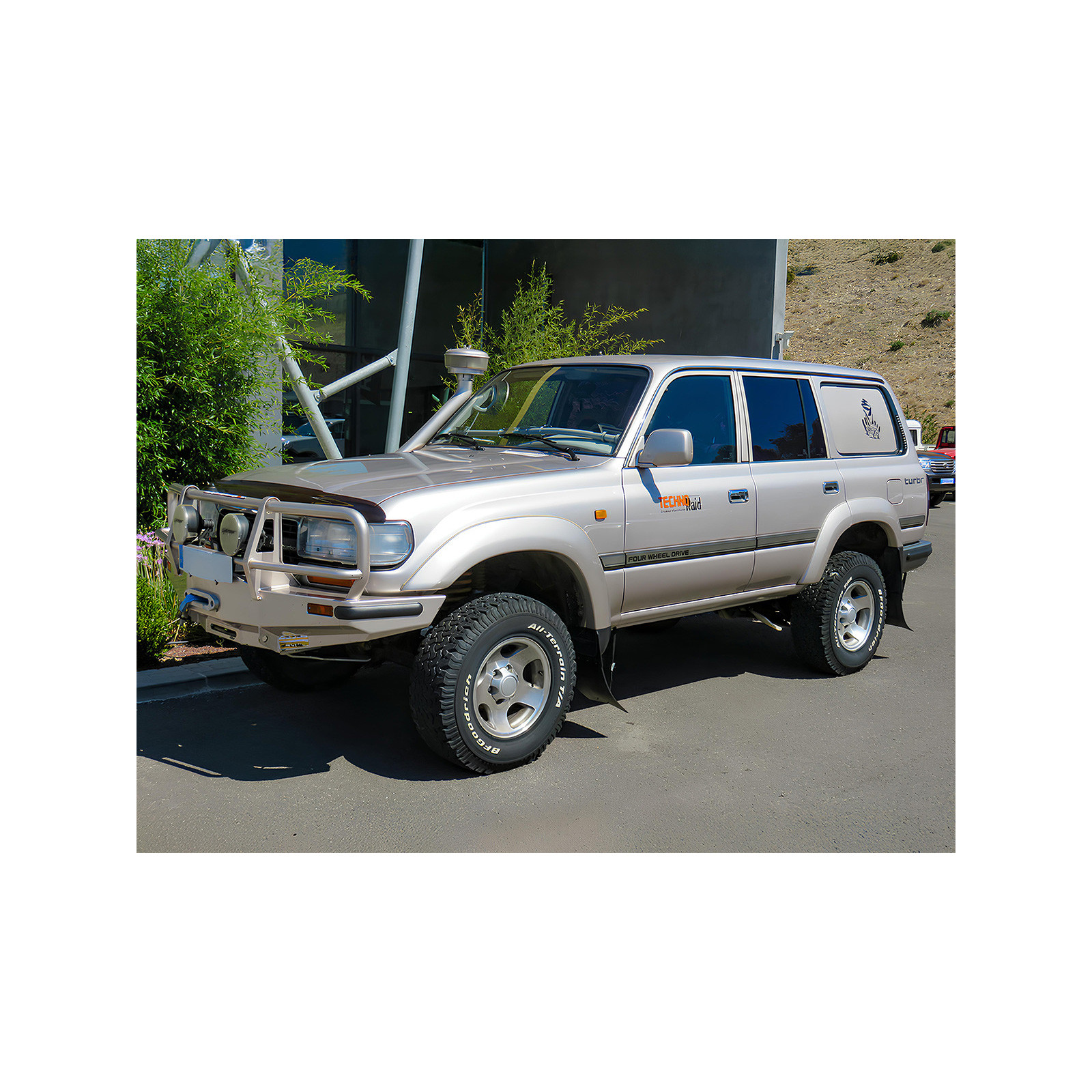 Déflecteur air de capot EGR pour Toyota Land Cruiser HDJ80