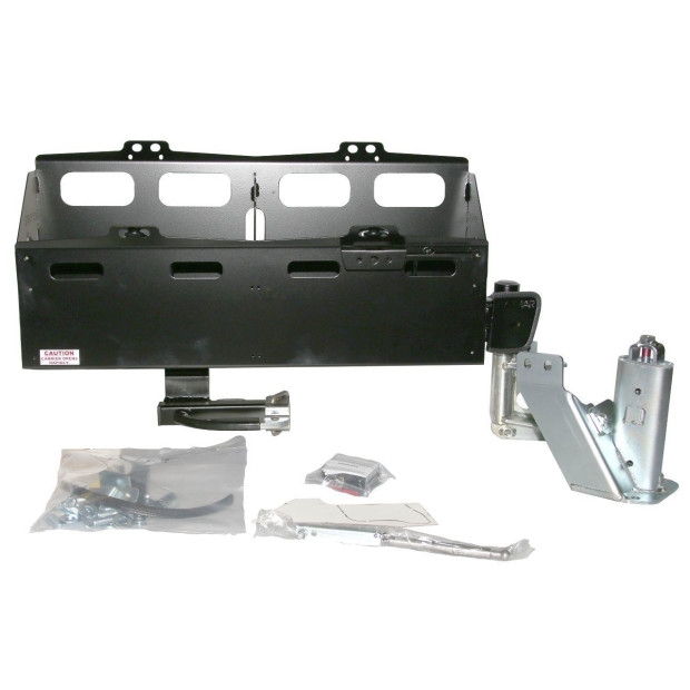 Porte jerrycan double côté droit pour pare chocs arrière Kaymar sur Land Cruiser VDJ200