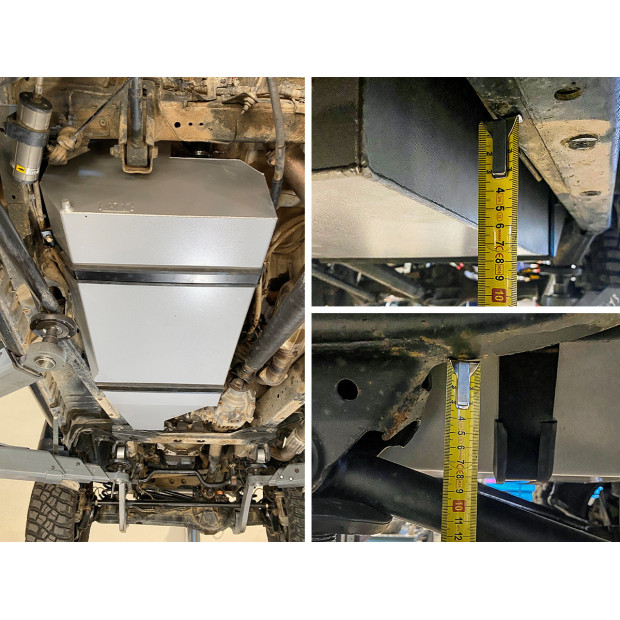 Reservoir LRA Toyota Landcruiser HDJ80 145L remplacement - boite mécanique