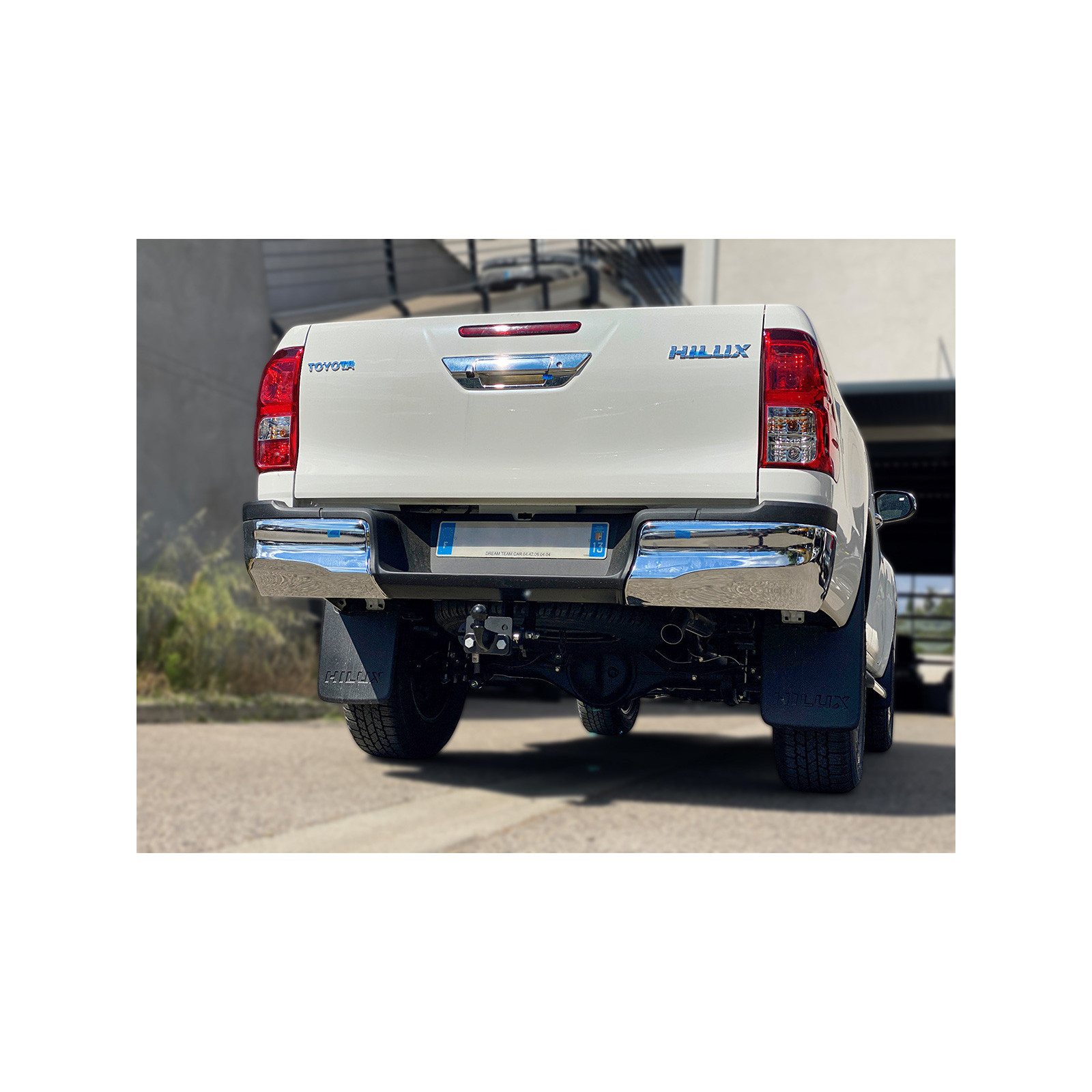 Attelage carré 2" homologué Toyota Hilux Revo N4-Offroad
