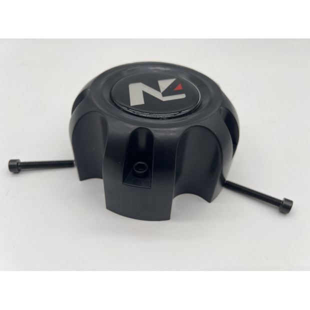 Cache moyeu fermé plastique noir pour jante acier entraxe 5x120 N4-Offroad
