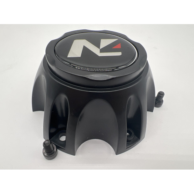 Cache moyeu fermé plastique noir pour jante acier entraxe 6x114.3 N4-Offroad