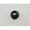 Cache moyeu fermé acier noir pour jantes acier avec centrage 110mm N4-Offroad