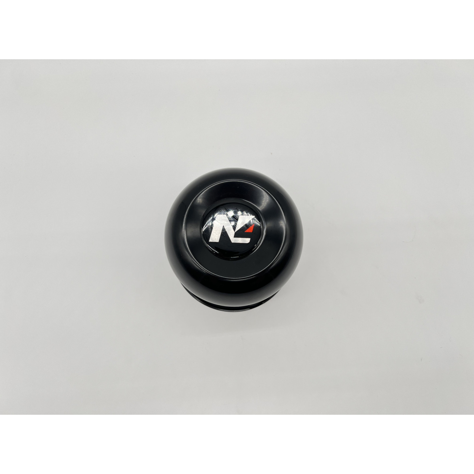 Cache moyeu fermé acier noir pour jantes acier avec centrage 110mm N4-Offroad