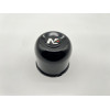 Cache moyeu fermé acier noir pour jantes acier avec centrage 110mm N4-Offroad