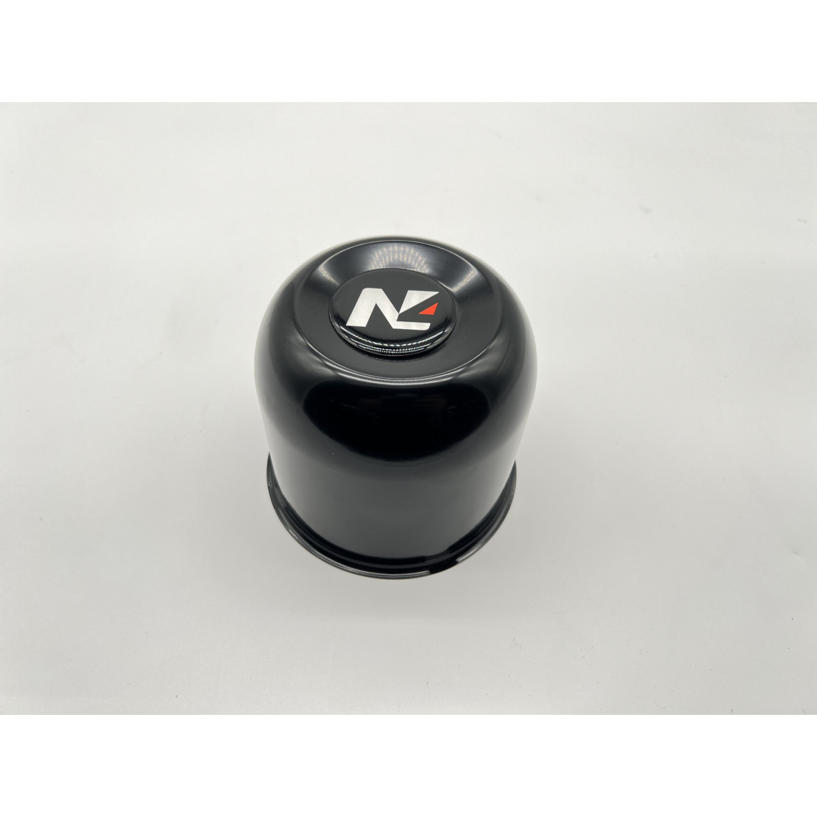 Cache moyeu fermé acier noir pour jantes acier avec centrage 110mm N4-Offroad