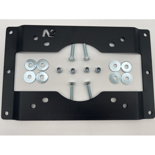 Kit support spécifique de fixation pour boitier relais de treuil Warn VR Evo Zeon Tabor N4-Offroad