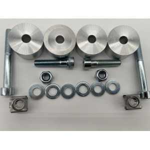Kit rallonge 25/50mm pour écubier de treuil N4-Offroad