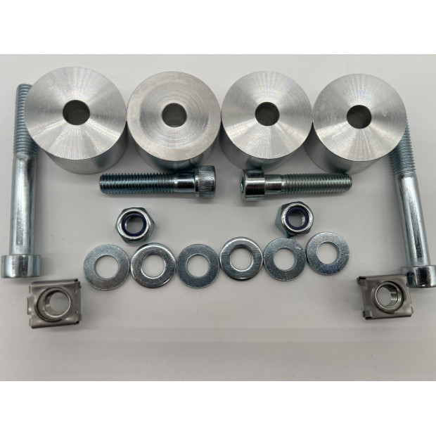 Kit rallonge 25/50mm pour écubier de treuil N4-Offroad