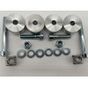 Kit rallonge 25/50mm pour écubier de treuil N4-Offroad