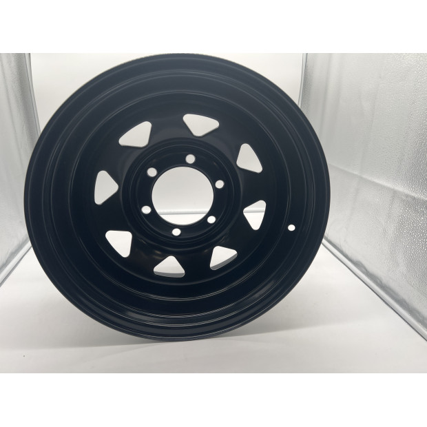Jante acier Triangular noire 7X16 6x139.7 Land Cruiser Patrol Pajero N4-Offroad