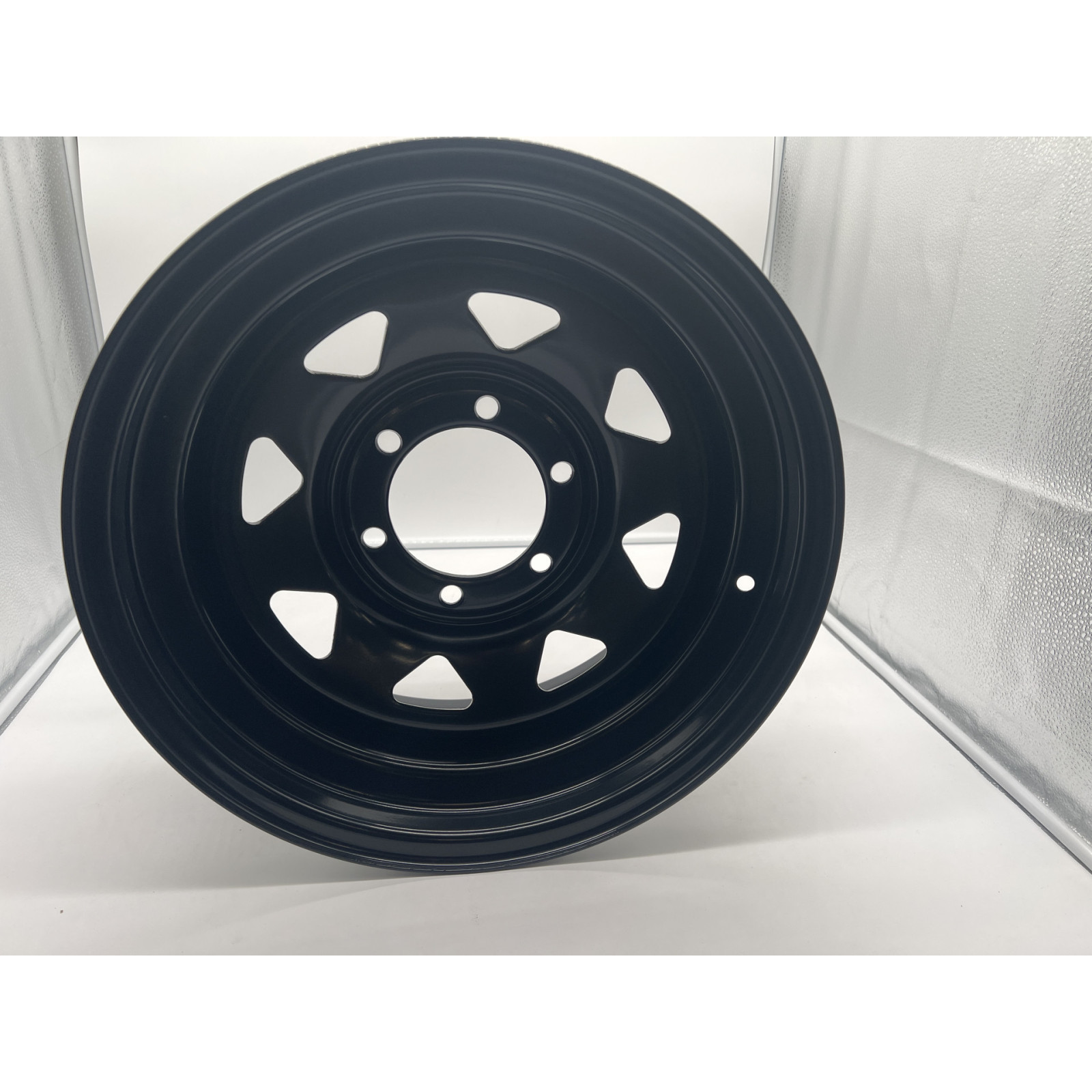 Jante acier Triangular noire 7X16 6x139.7 Land Cruiser Patrol Pajero N4-Offroad