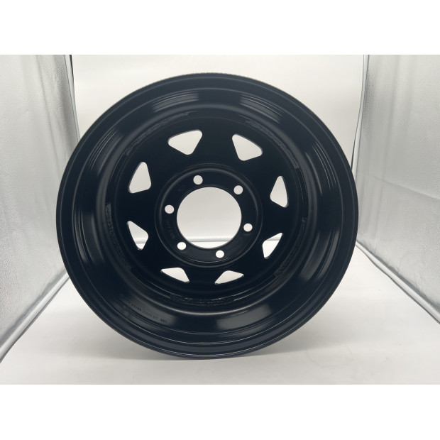 Jante acier Triangular noire 7X16 6x139.7 Land Cruiser Patrol Pajero N4-Offroad