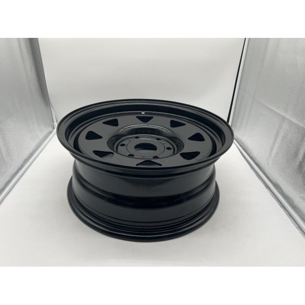 Jante acier Triangular noire 7X17 6x139.7 Mitsubishi L200 avant 2019 N4-Offroad