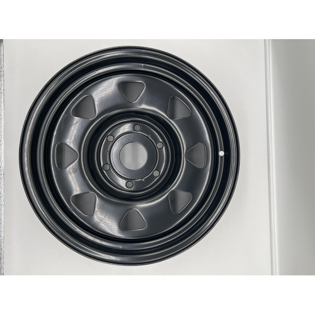 Jante acier Triangular noire 7X17 6x139.7 Mitsubishi L200 avant 2019 N4-Offroad