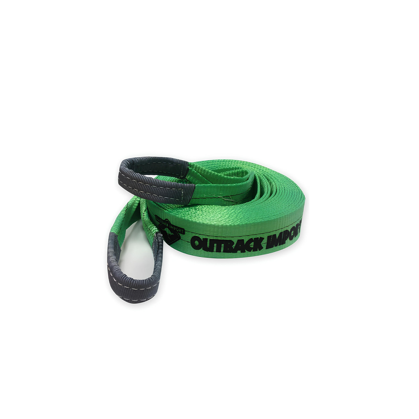 Sangle de traction 10M 9T largeur 60mm OUTBACK IMPORT vert