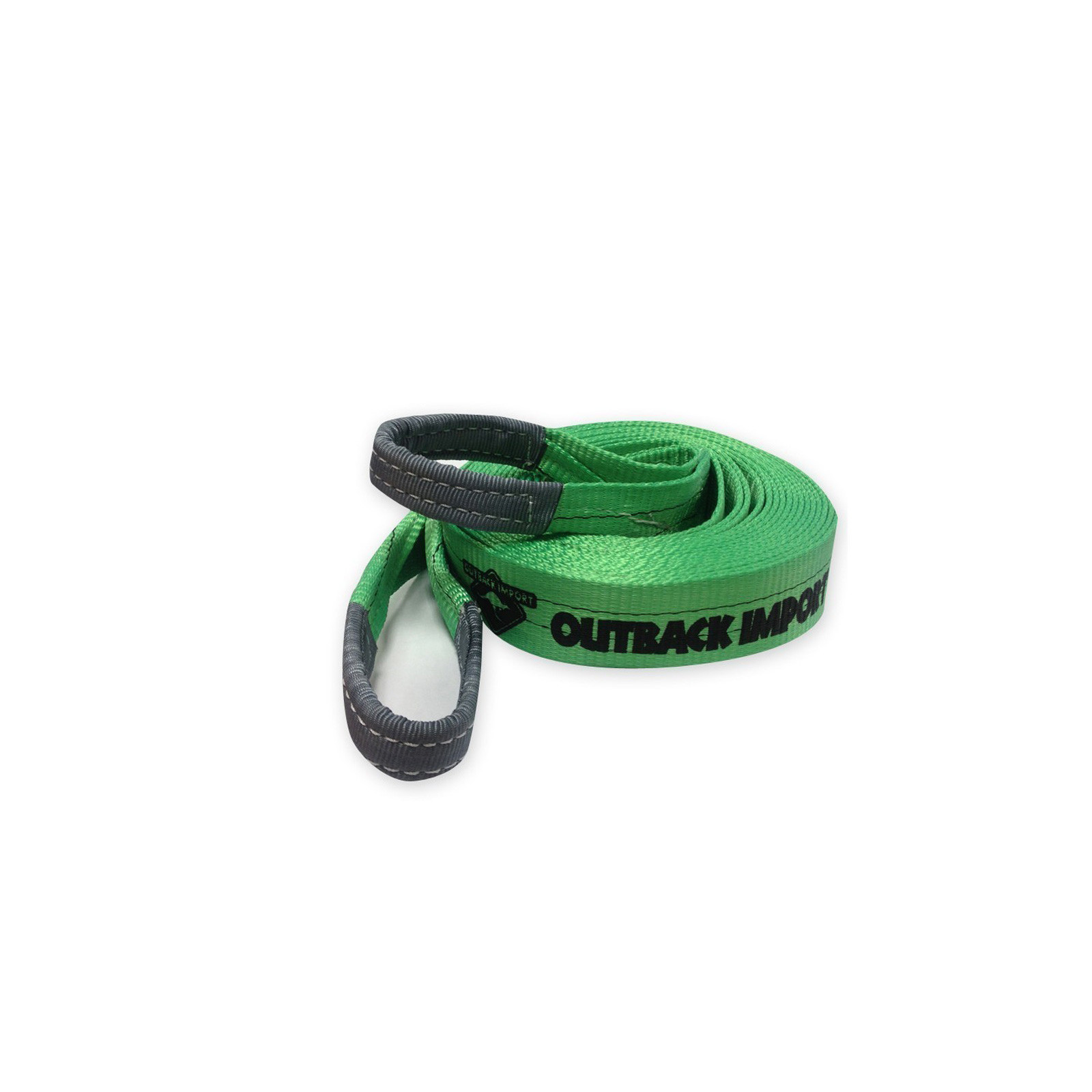 Sangle tour d'arbre 2.4M 7T5 largeur 50mm OUTBACK IMPORT verte