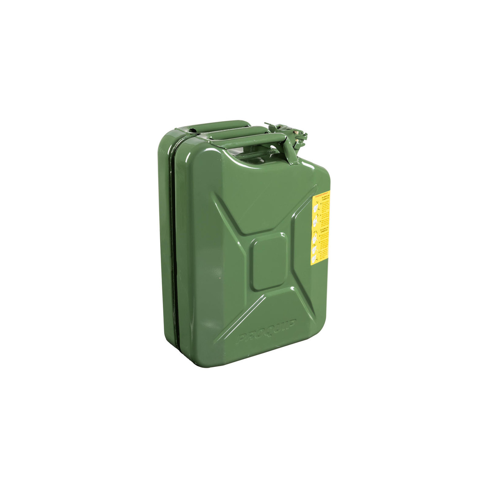 Jerrycan 20L essence métal (colori vert)