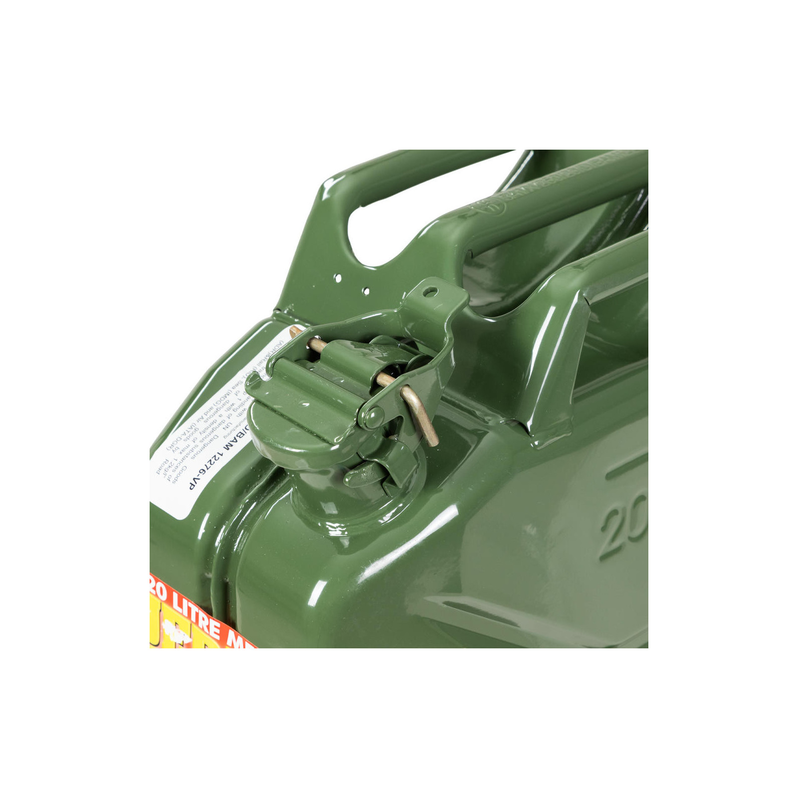 Jerrycan 20L essence métal (colori vert)