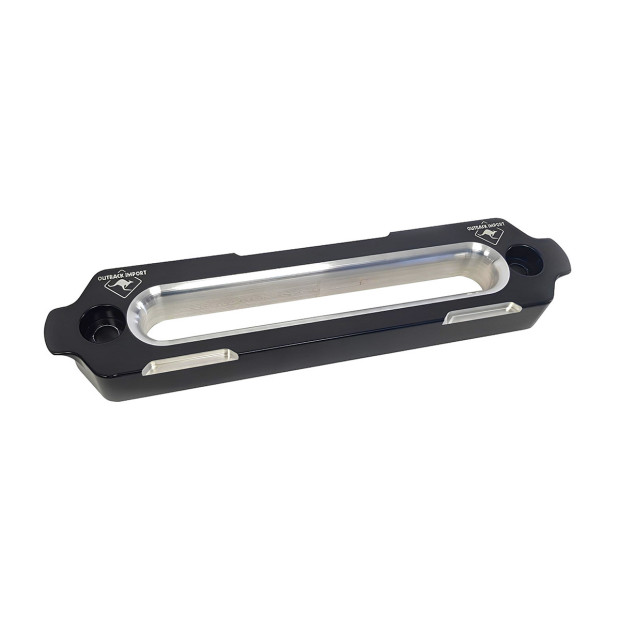 Guide cable écubier treuil noir Outback Import