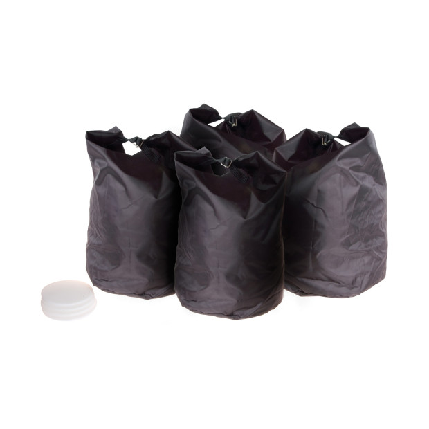 Kit de 8 sacs d'arrimage de auvent à remplir pour sol dur