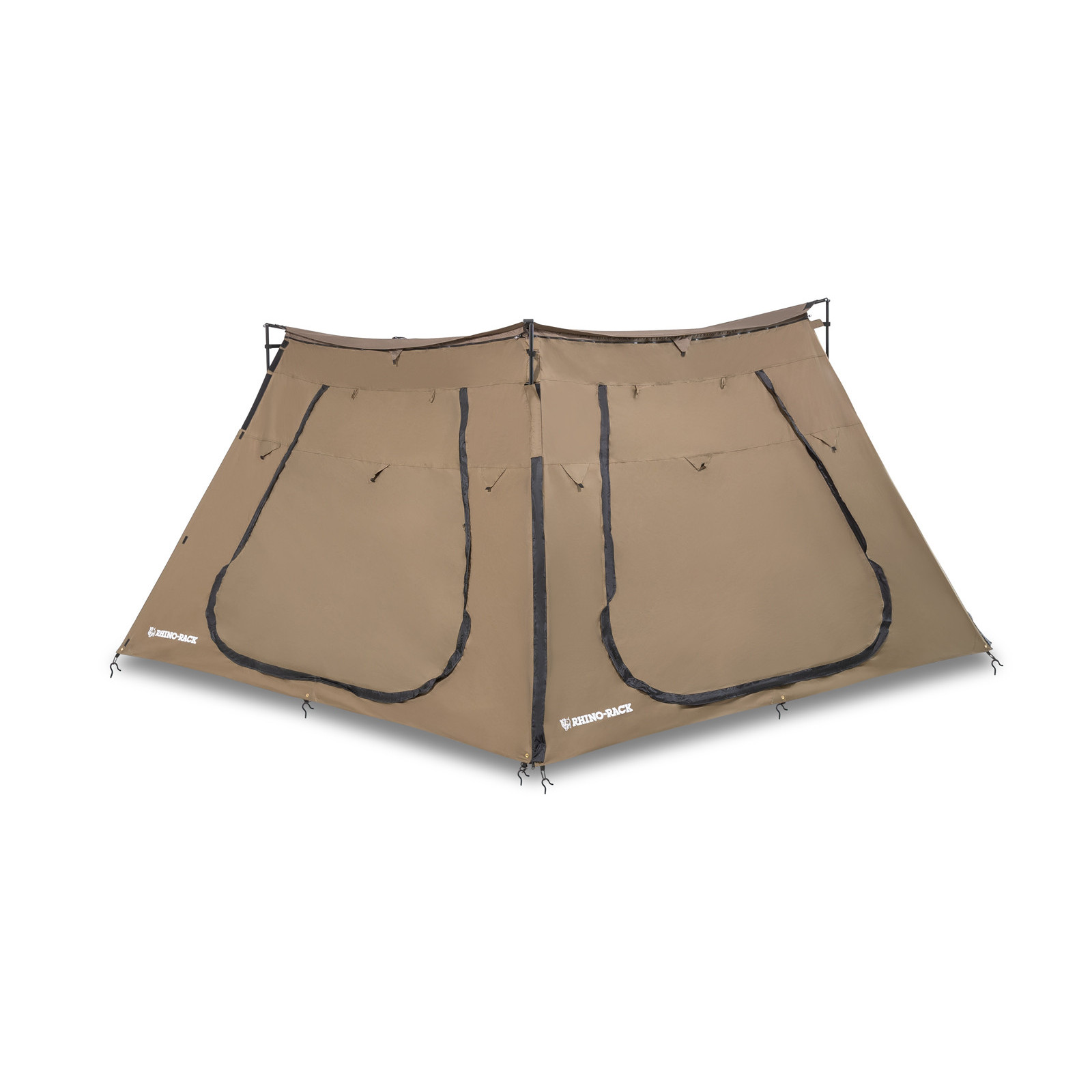 Extension trapézoïdale avec porte pour auvent RHINO RACK 33400 Batwing Compact