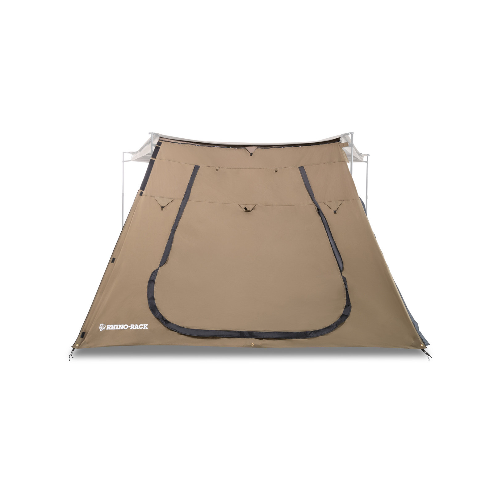 Extension trapézoïdale avec porte pour auvent RHINO RACK 33400 Batwing Compact