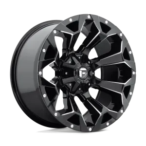 JANTE FUEL ASSAULT 8.5x17 5x114.3/127 ET25 CB78.1 MATTE BLACK MILLED