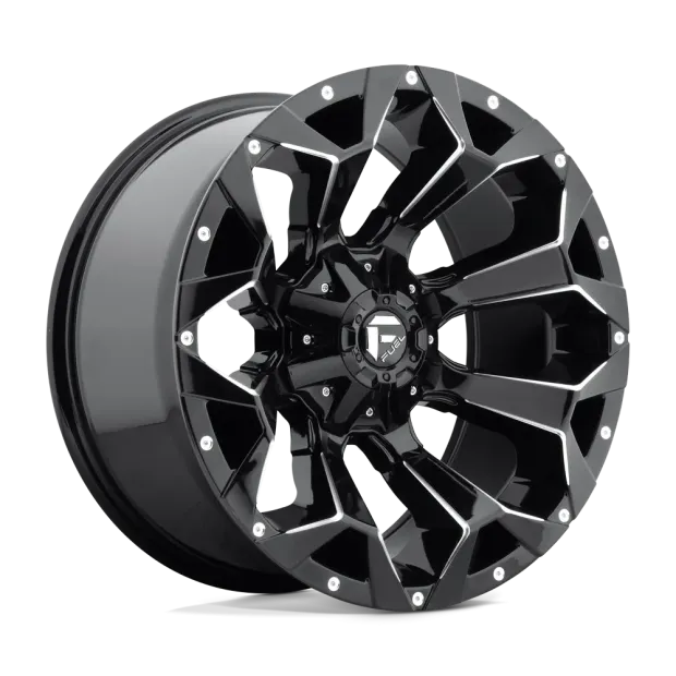 JANTE FUEL ASSAULT 8.5x17 5x114.3/127 ET25 CB78.1 MATTE BLACK MILLED