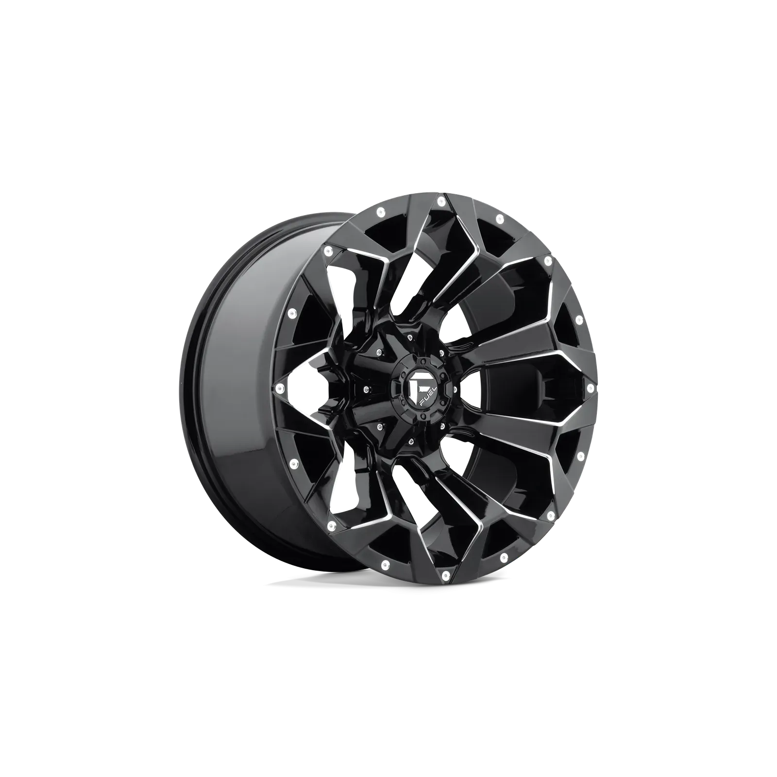 JANTE FUEL ASSAULT 8.5x17 5x114.3/127 ET25 CB78.1 MATTE BLACK MILLED
