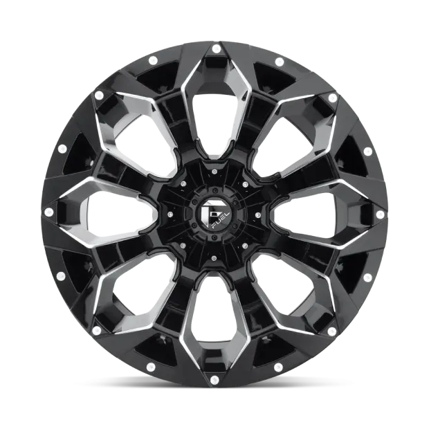 JANTE FUEL ASSAULT 8.5x17 5x114.3/127 ET25 CB78.1 MATTE BLACK MILLED