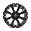 JANTE FUEL ASSAULT 8.5x17 5x114.3/127 ET25 CB78.1 MATTE BLACK MILLED