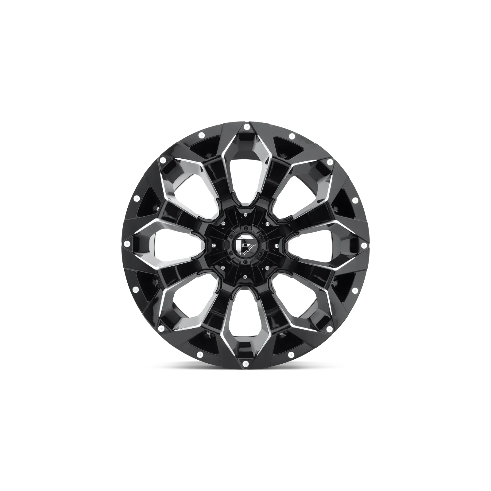 JANTE FUEL ASSAULT 8.5x17 5x114.3/127 ET25 CB78.1 MATTE BLACK MILLED