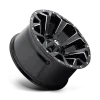 JANTE FUEL ASSAULT 8.5x17 5x114.3/127 ET25 CB78.1 MATTE BLACK MILLED