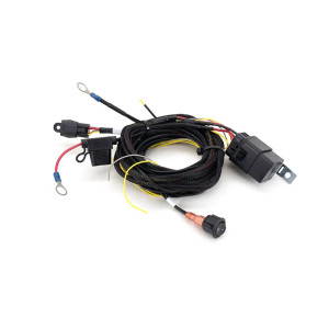 KIT DE CÂBLAGE UNE LAMPE (4-BROCHES, DEUTSCH DT, 12V)