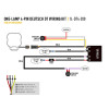 KIT DE CÂBLAGE UNE LAMPE (4-BROCHES, DEUTSCH DT, 12V)