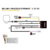 KIT DE CÂBLAGE UNE LAMPE (4-BROCHES, DEUTSCH DT, 12V)