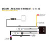 KIT DE CÂBLAGE UNE LAMPE (4-BROCHES, DEUTSCH DT, 12V)