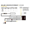 KIT DE CÂBLAGE UNE LAMPE (4-BROCHES, DEUTSCH DT, 12V)