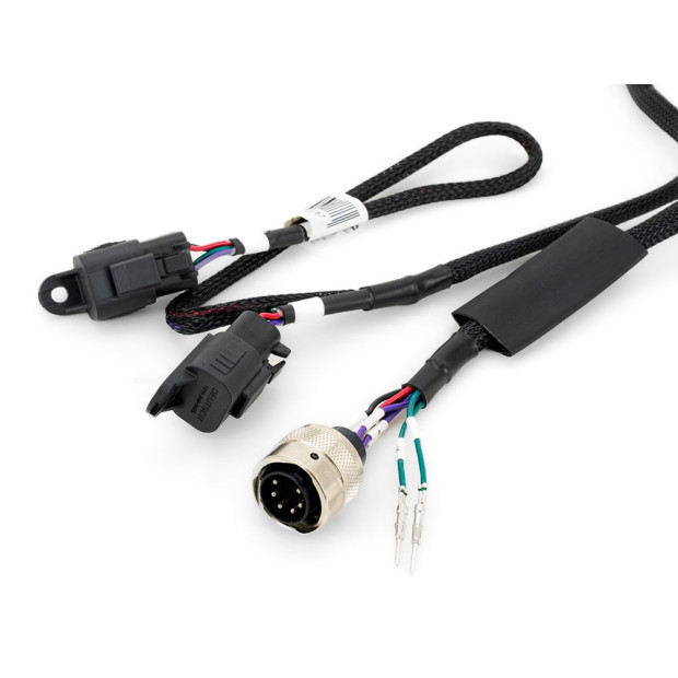 KIT DE CÂBLAGE 2 LAMPES AVEC CONNECTEUR (4-BROCHES, DEUTSCH DT, 12V)