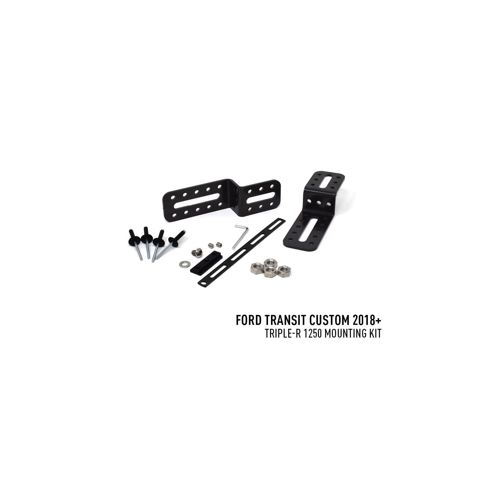 FORD TRANSIT CUSTOM 2018/22 KIT DE SUPPORT DE TRAVERSE DE PARE-CHOCS