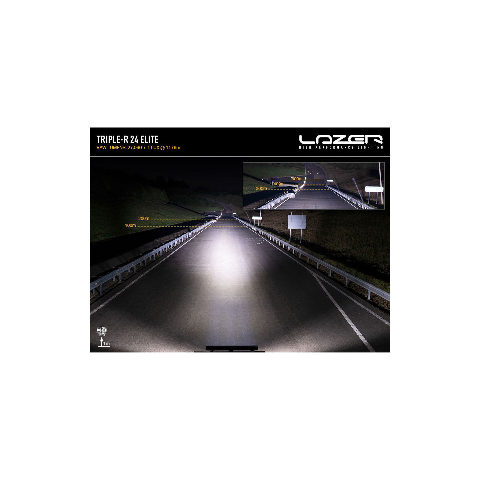 KIT MONTAGE TOIT LR DEFENDER 2020+ - H 60mm - TRIPLE-R 24