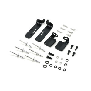 SUPPORT DE PLAQUE D'IMMATRICULATION LAZER (GLIDE)